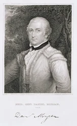 Brigadegeneral Daniel Morgan (1736-1802) graviert von John Francis Eugene Prud